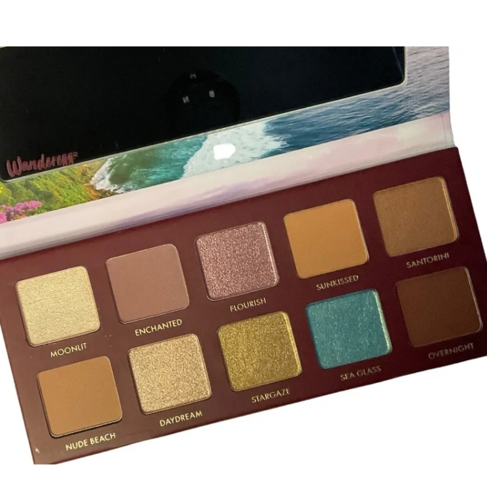 nwt WANDER BEAUTY Wandress Escape Eye Shadow Palette 10 Color NEW Sealed